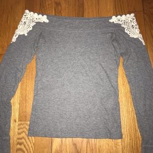 Hollister Off the Shoulder Long Sleeve